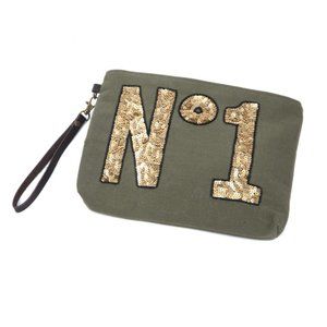Ale by Alessandra NWT sequin pouch